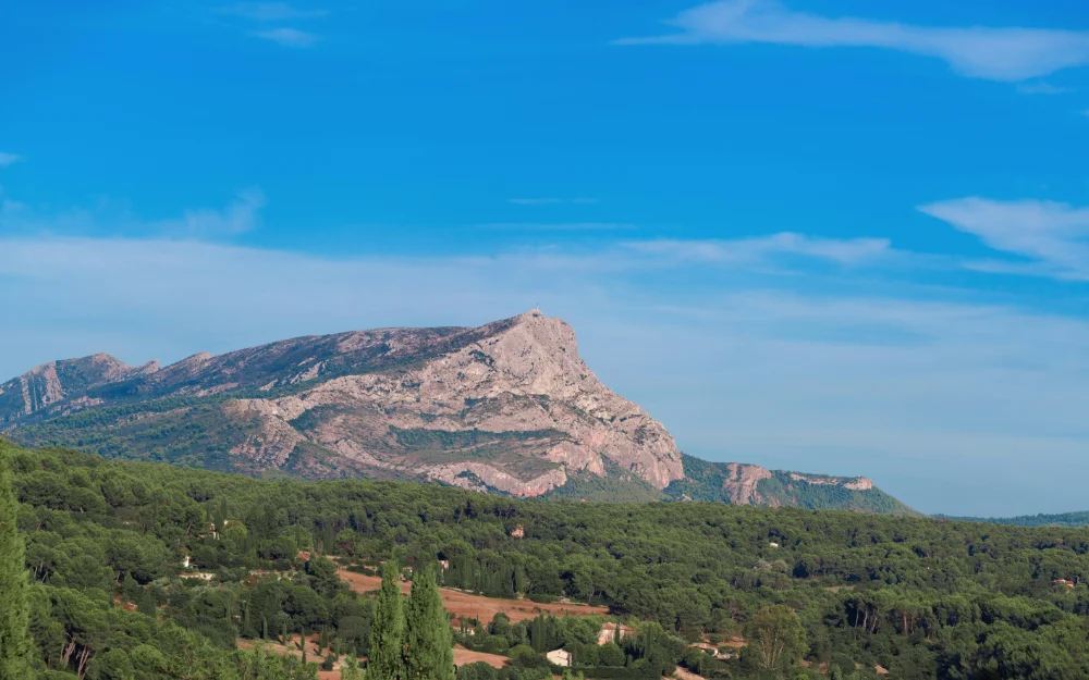 Paysage du Garlaban à Aubagne